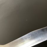 Bamboo handle cheese knife
