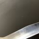 Bamboo handle cheese knife