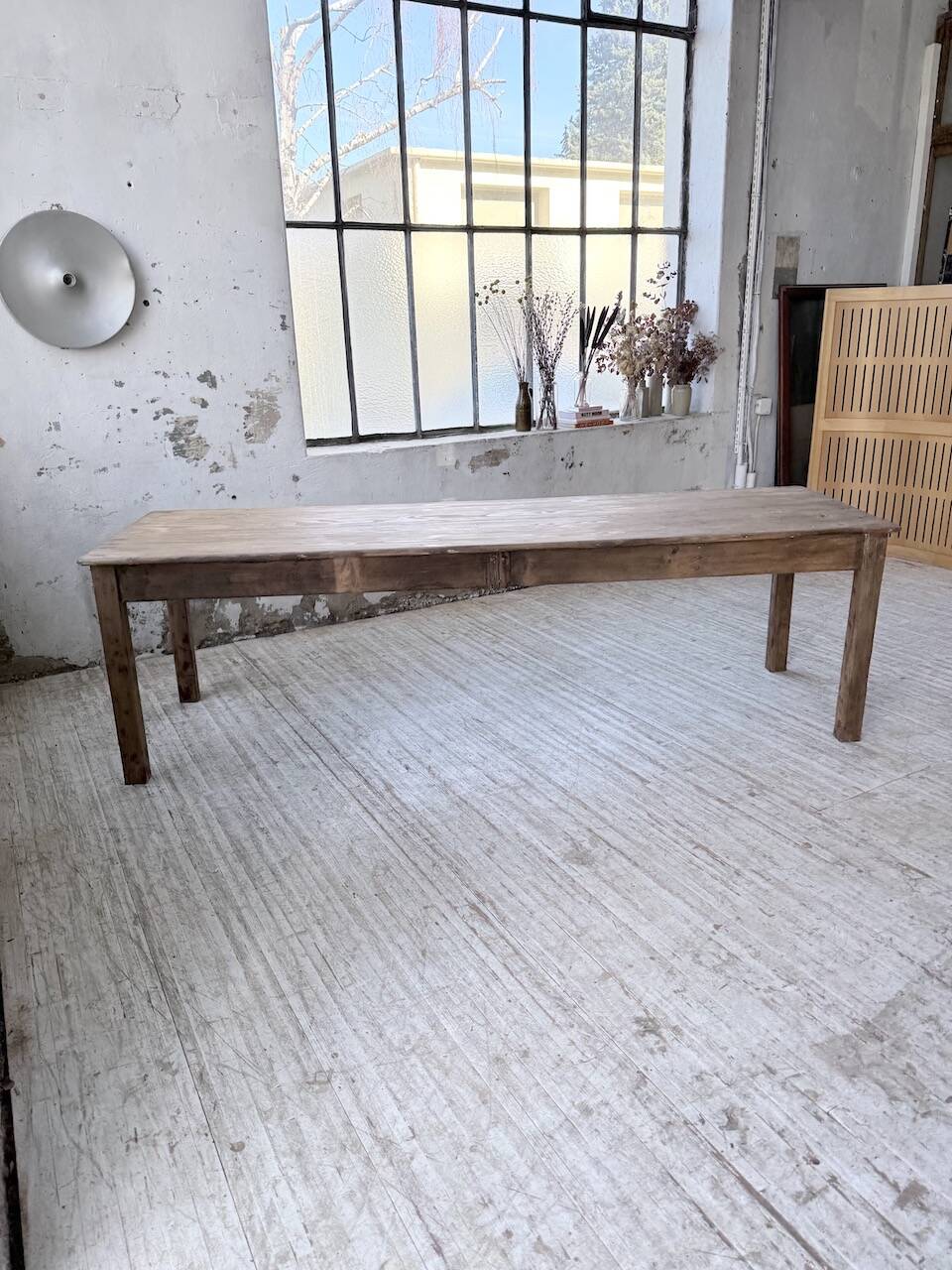 Farm table in pine 1950 250cm