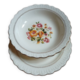 2 antique "Capri" plates