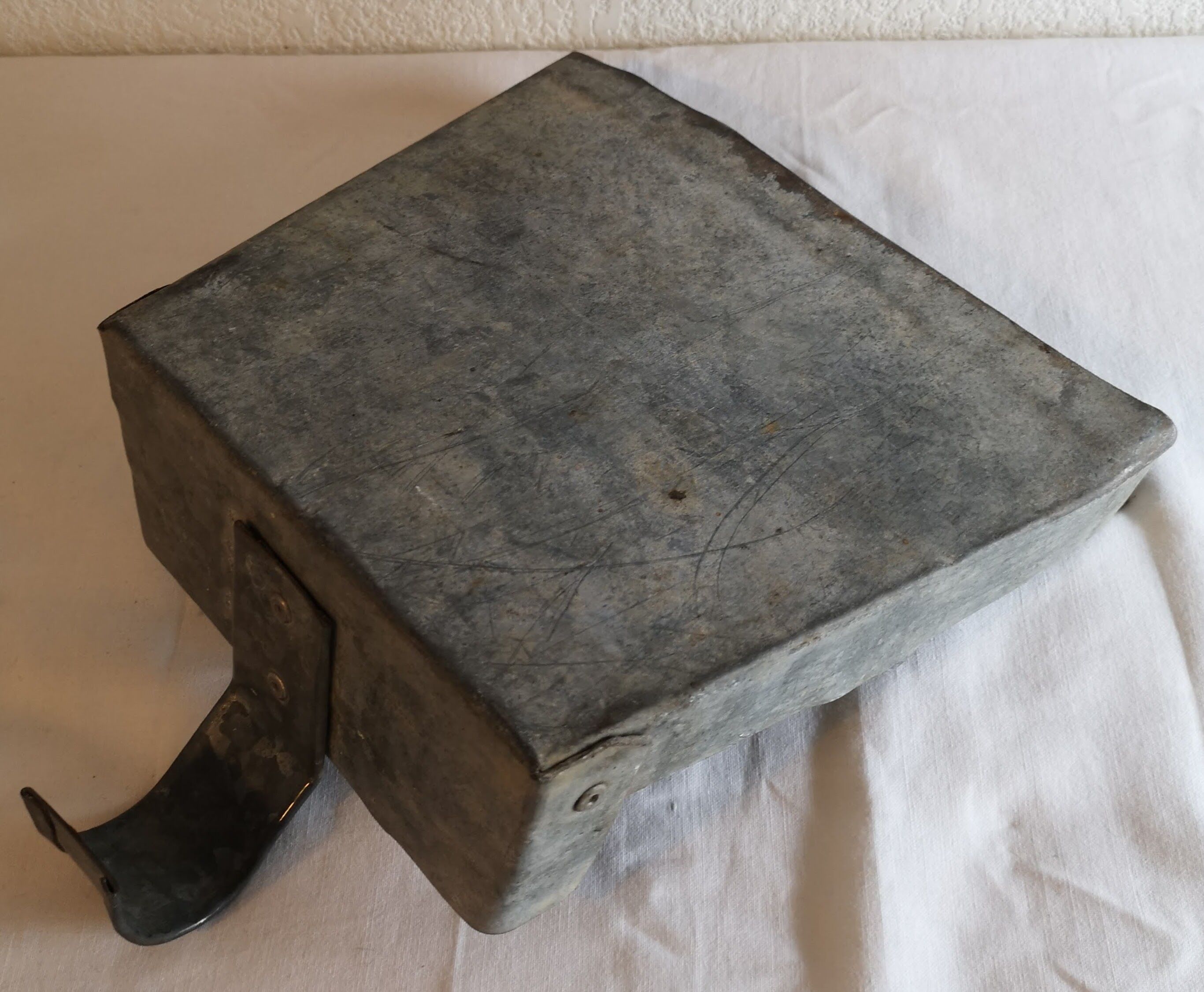 Vintage fireplace ash shovel