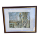 Printed reproduction of Tableau in Paris - Alexandre III Bridge and Eiffel Tower
