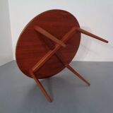 Danish Solid Teak Coffee Table from A/S Mikael Laursen, 1960s