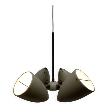 Industrial hanging lamp, 1950s