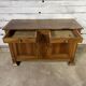 Old walnut buffet