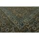 1970s Vintage Persian Handmade Wool Cotton Brown Area Rug 292x392