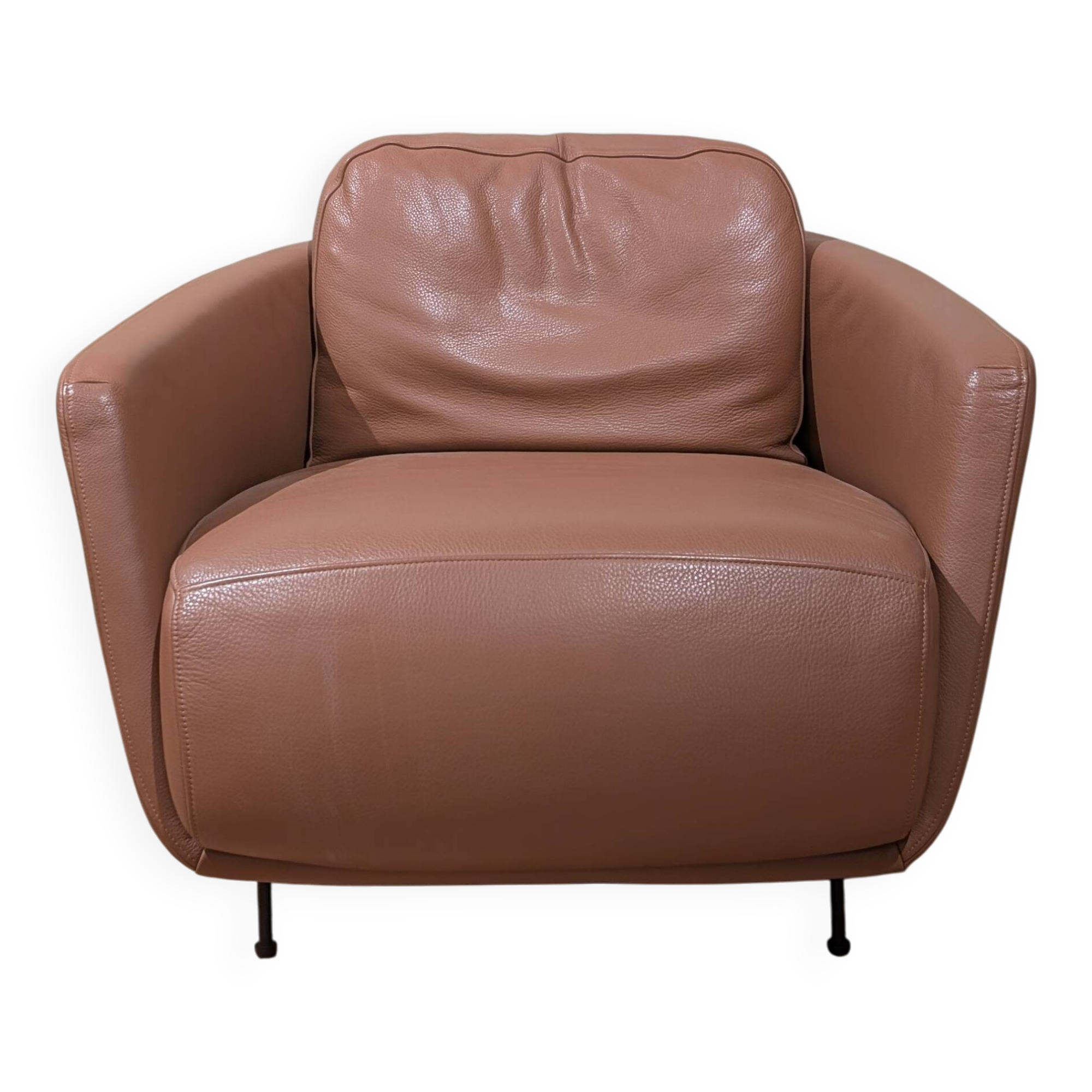 Okura leather armchair - cinna