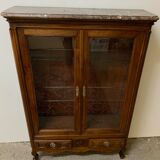 Walnut window of the nineteenth century