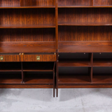 2 bookshelves rosewood, Denmark 1960 's