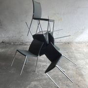 Set of 5 "Lia" chairs by Roberto Barbieri for Zanotta