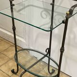 Wrought iron bathroom caddy