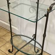 Serviteur de salle de bain en fer forgé