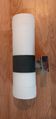 Large vintage cylindrical mid-century wall light.