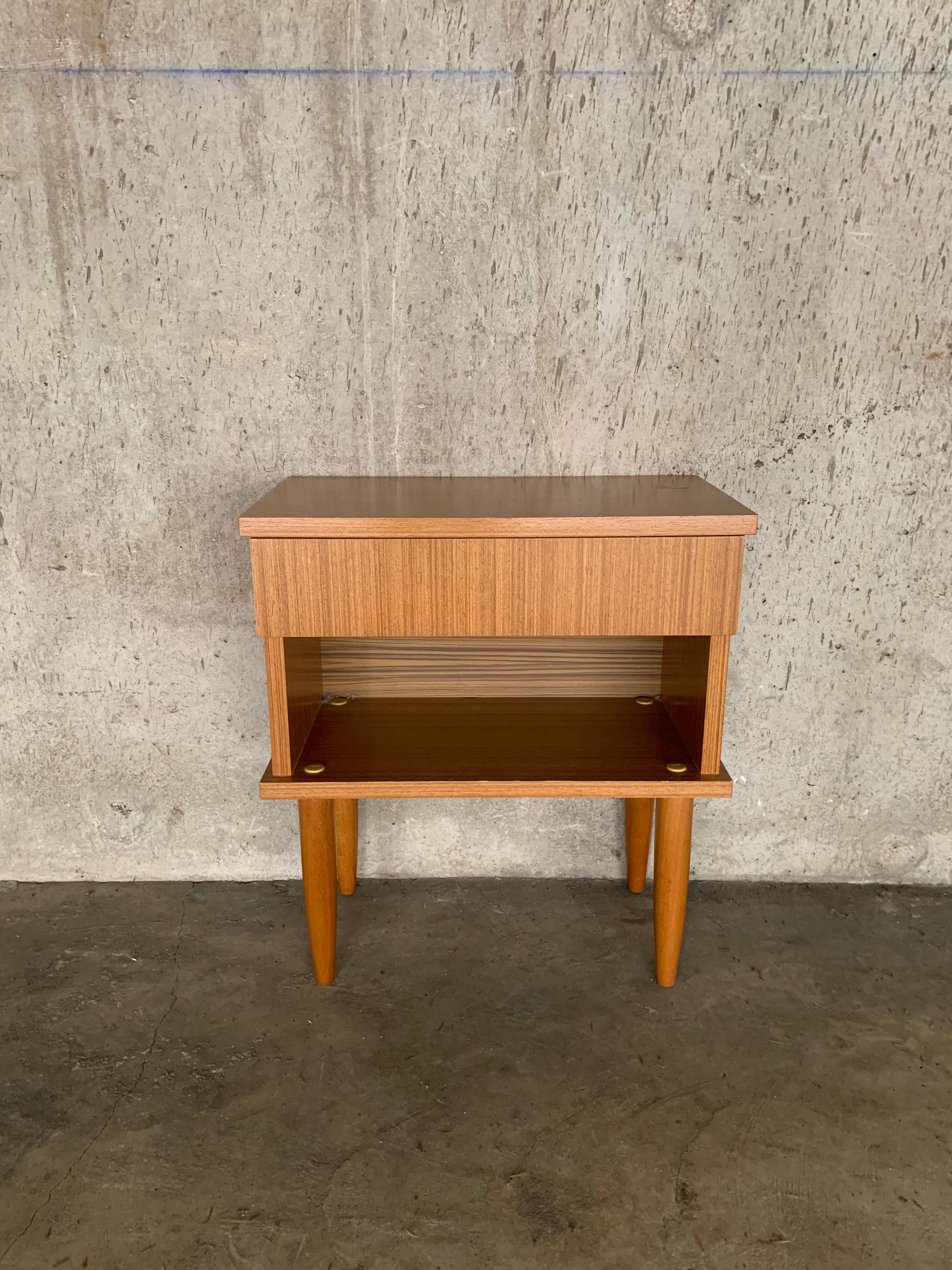 Vintage bedside table