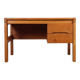 Vintage elm desk produced by Maison Regain, 1980