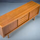 Mid-Century Danish Teak Sideboard from H.P. Hanssen, 1960s