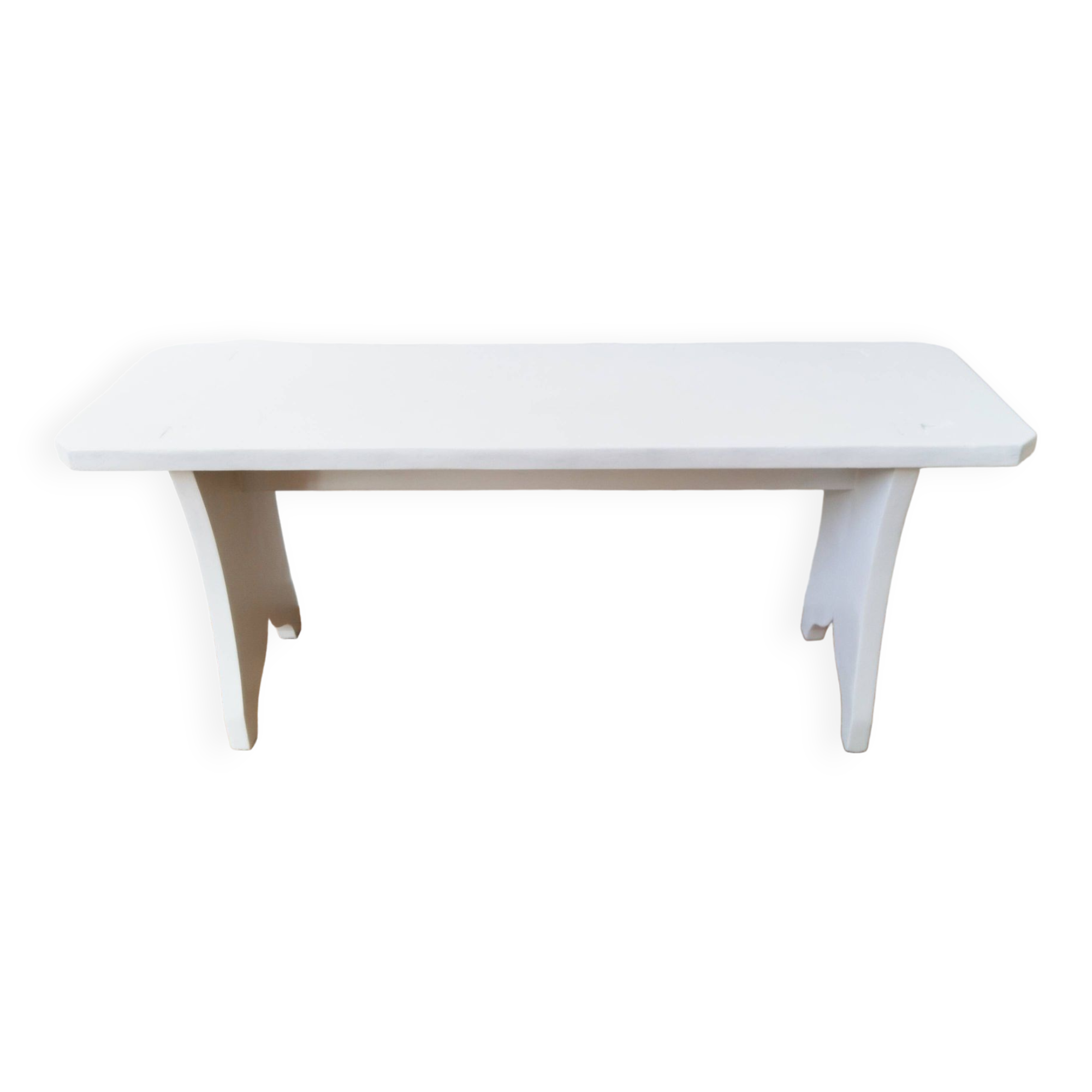 Banc en bois, vintage français