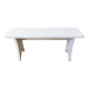 Banc en bois, vintage français