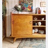 Sideboard, compass leg sideboard, 1950s bar.