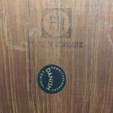 VERY RARE CANNELÉE BASE DINING TABLE BY ARNE JACOBSEN, Fritz Hansen, 1960s