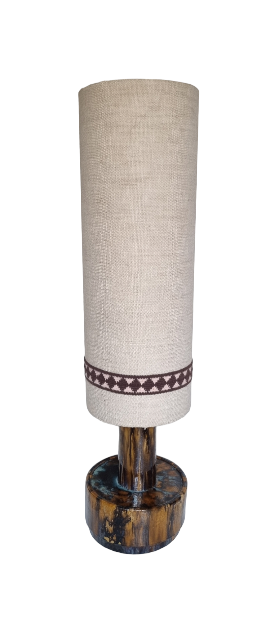 Large Ceramic Mid-Century Floor Lamp Dijkstra, 1960s