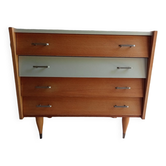 Restyled vintage chest of drawers