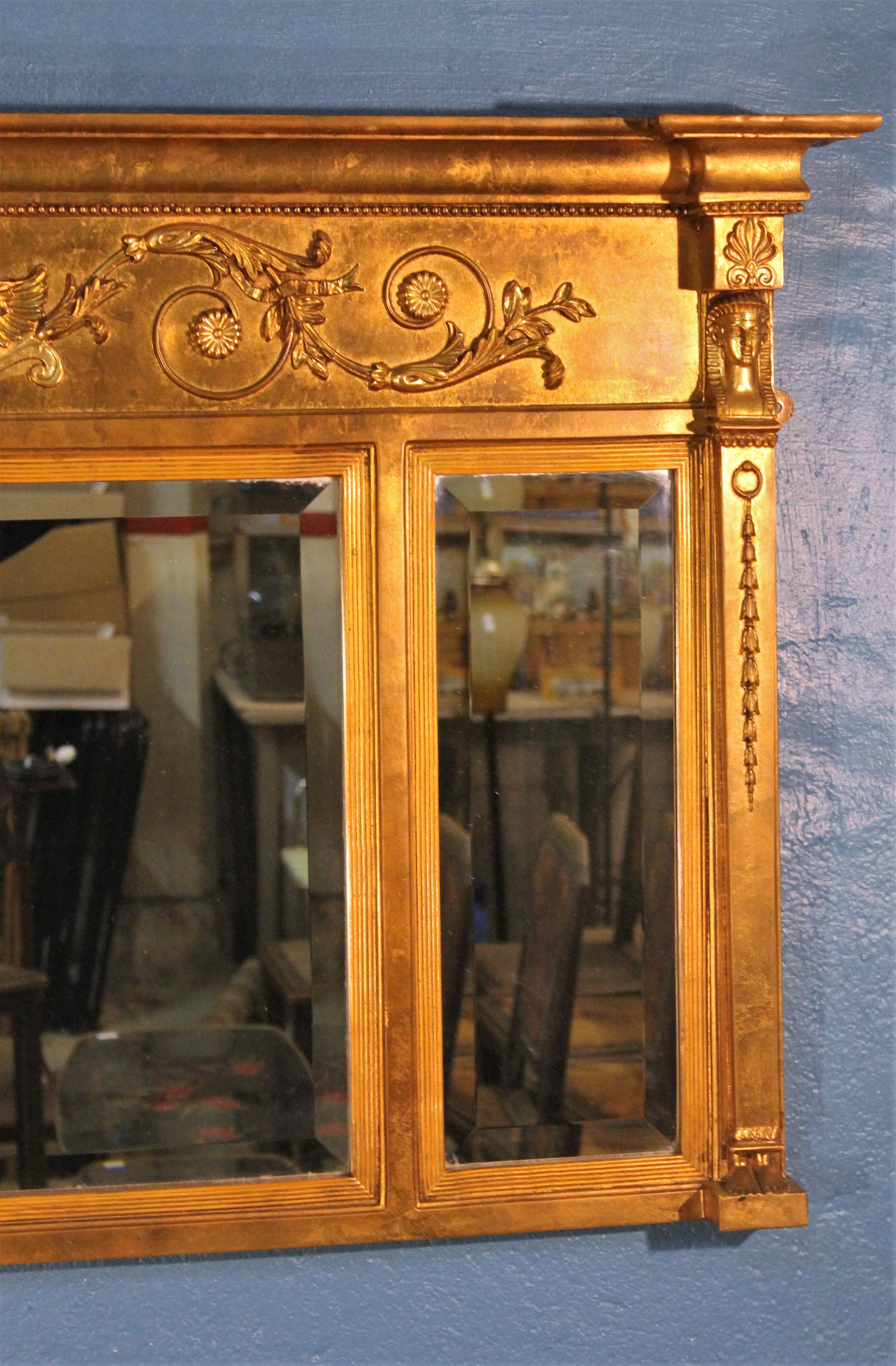 Wall mirror "Antique" 1960