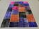 Distressed vintage turkish patchwork rug 251x170 cm wool large