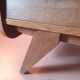 Commode vintage bois et pieds compas années 1950 1960