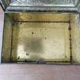 Vintage painted metal box