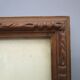 Old frame in worked wood