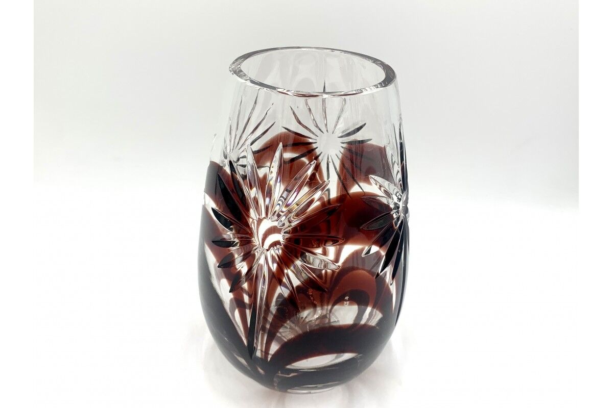 Crystal vase, Julia Glassworks, Poland, 1960s