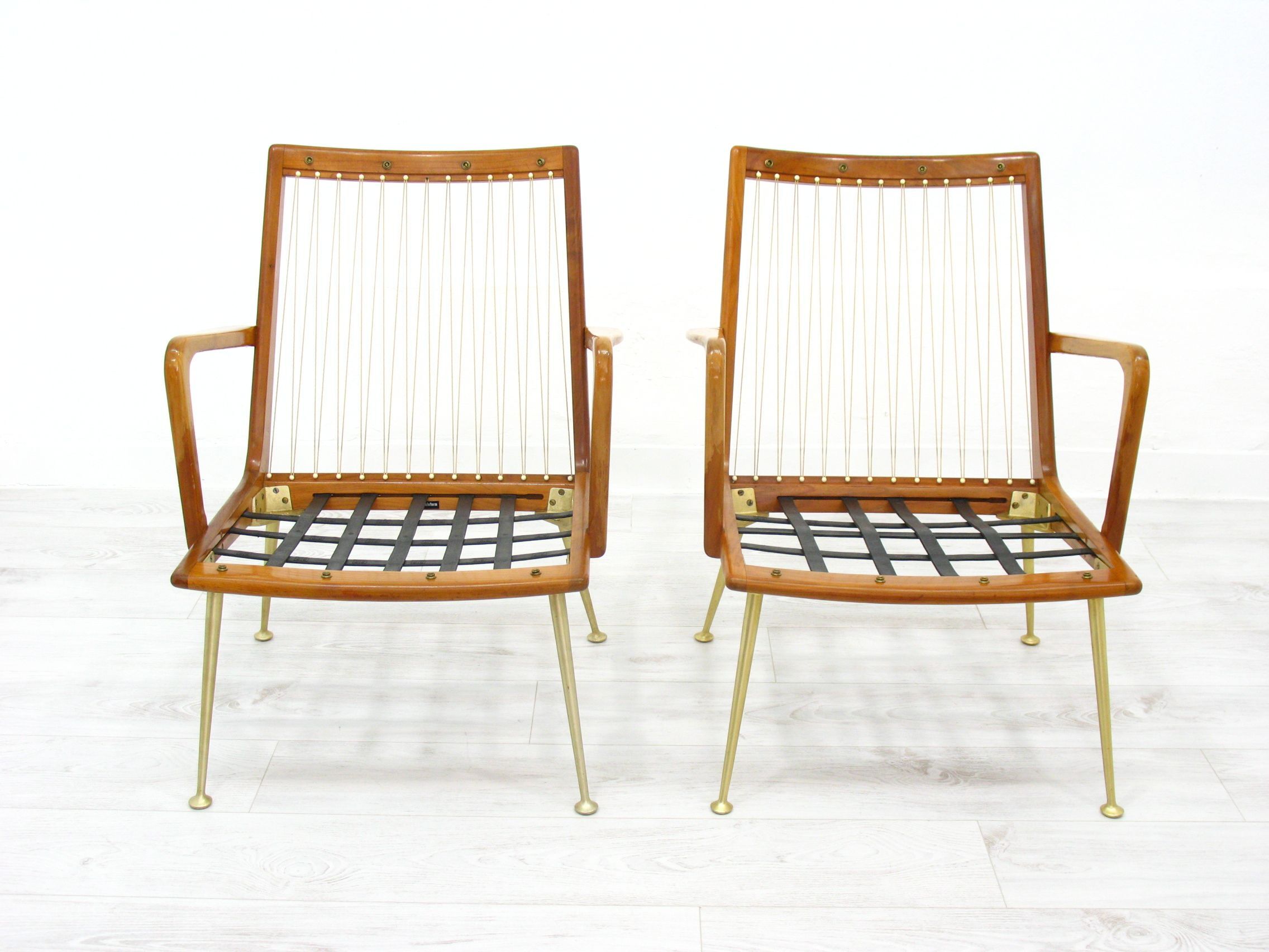 Armchairs by Hans Mitzlaff for Eugen Schmidt, Germany, 1950