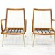 Armchairs by Hans Mitzlaff for Eugen Schmidt, Germany, 1950