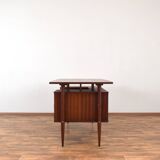 Mid-Century Polish Double-Sided Desk from Poznańskie Fabryki Mebli, 1960s.