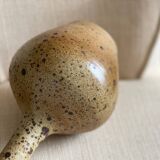 Pyrite stoneware vase.