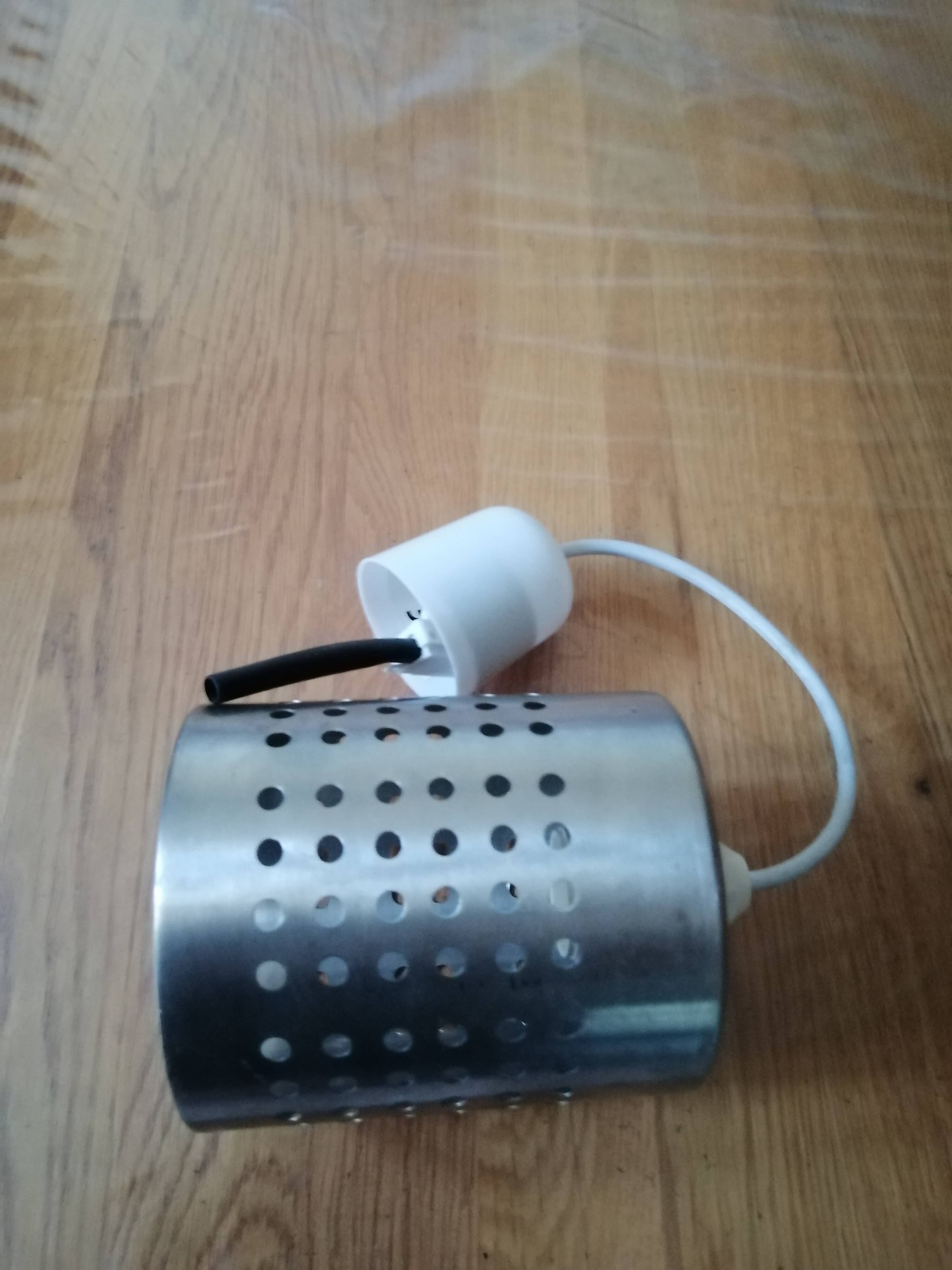 Vintage stainless steel pendant