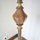 Golden metal lamp lamp 60s