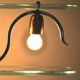 Suspension lamp, Italy, 1950s