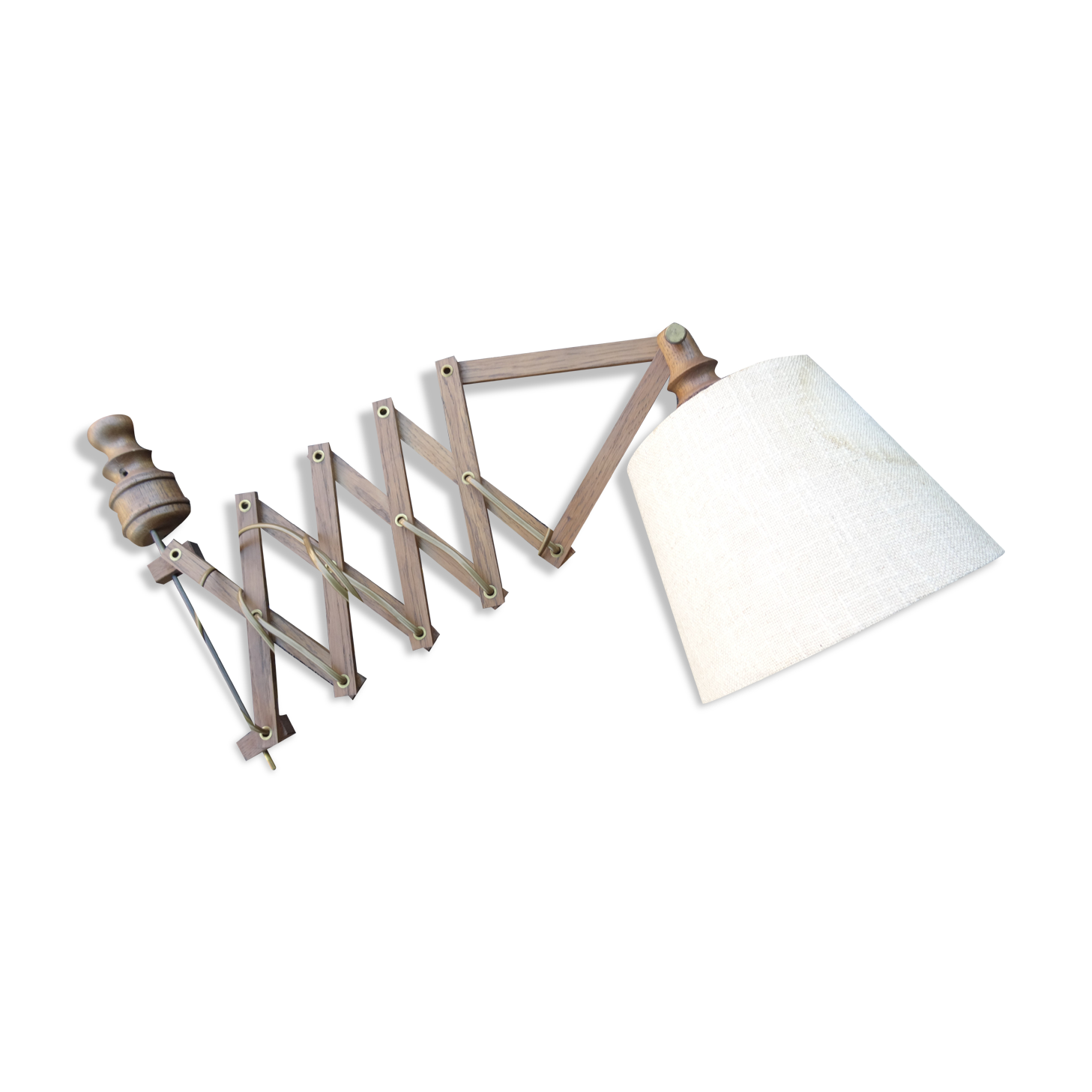 Accordion wall lamp