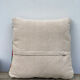 Turkish kilim cushion with stripes green red orange and blue 50x50cm