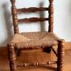 1940s Dudouyt style low chair