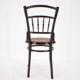 1930s Bentwood beech Chair with Pedig Seat, Austria