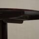 Empire dining table in rosewood veneer, 19th century.