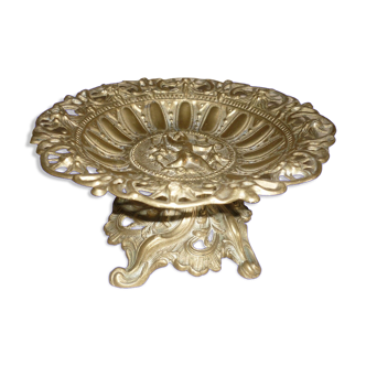 Fruit cup on bronze piedouche