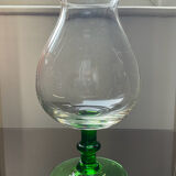 Vintage vase from the 70s in blown glass