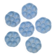 Set of 6 shell plates