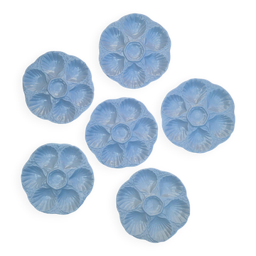 Set of 6 shell plates