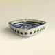 Ashtray / Italian ceramic pocket tray, glazed in Bitossi style.