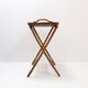Mid-century colonial style bamboo folding table
